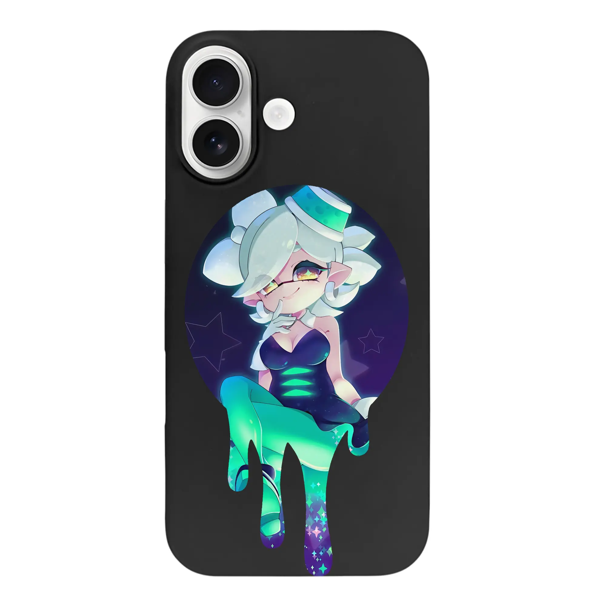 スプラトゥーン グッズ,シオカラーズ ホタル - iPhone 17 シリーズ シリコンケース 薄型 耐衝撃 指紋防止 ソフトタッチカバー 精密フィット 傷防止 保護ケース iPhone 17/17 Air/17 Pro/17 Pro Max 対応